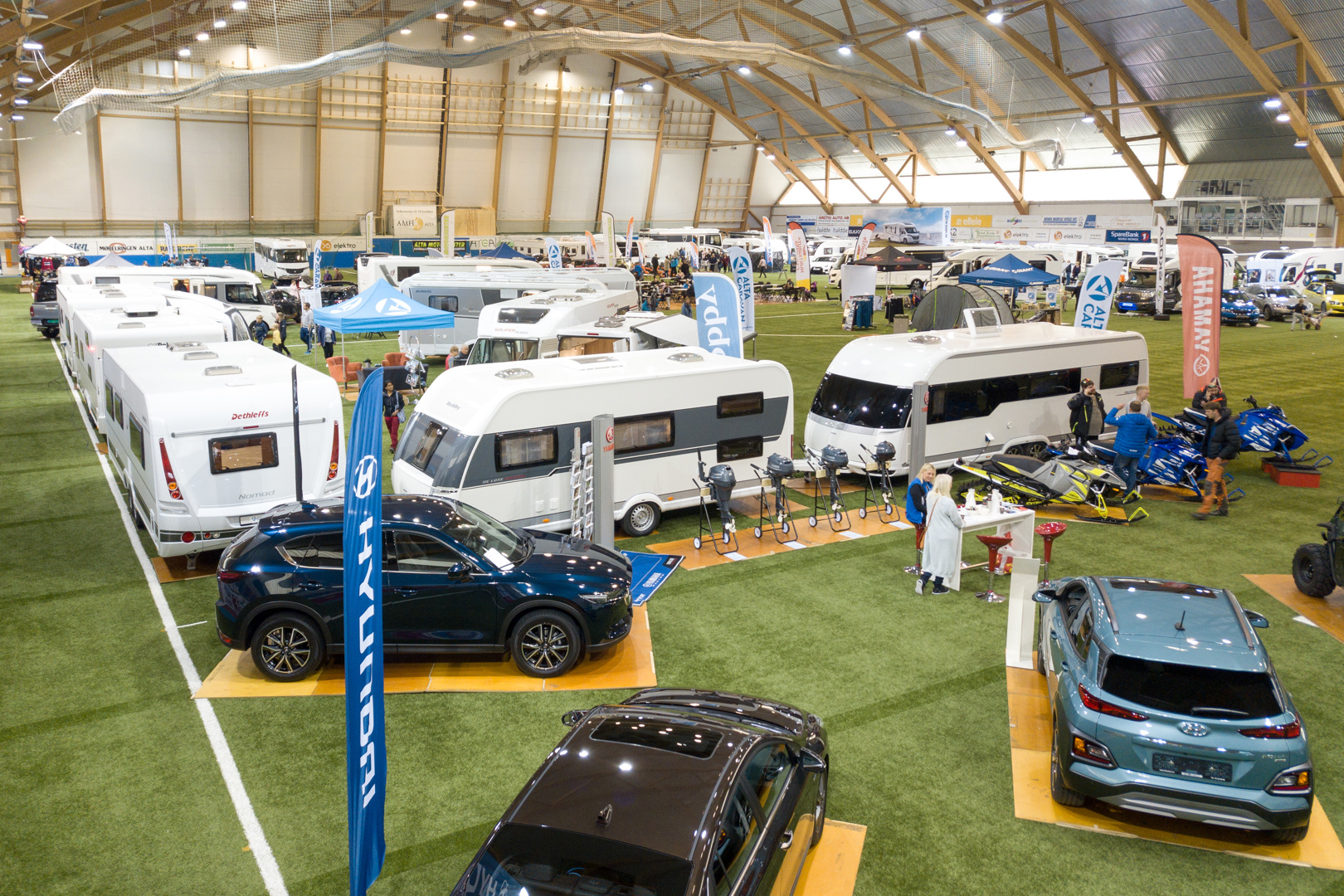 Caravan, motor og Fritdsmessa 2018